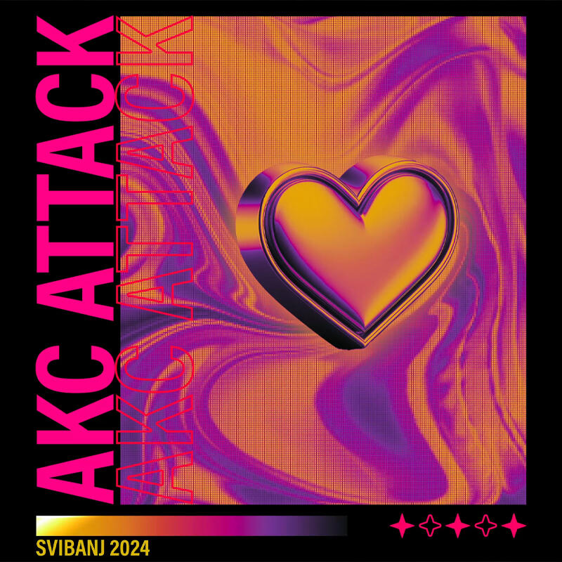 AKC Attack poster design